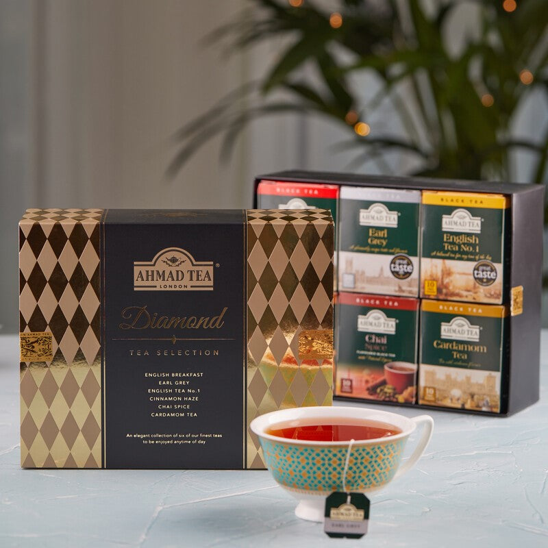 Diamond Selection with 6 Black Teas - 60 Teabags from Diamond Christmas Collection