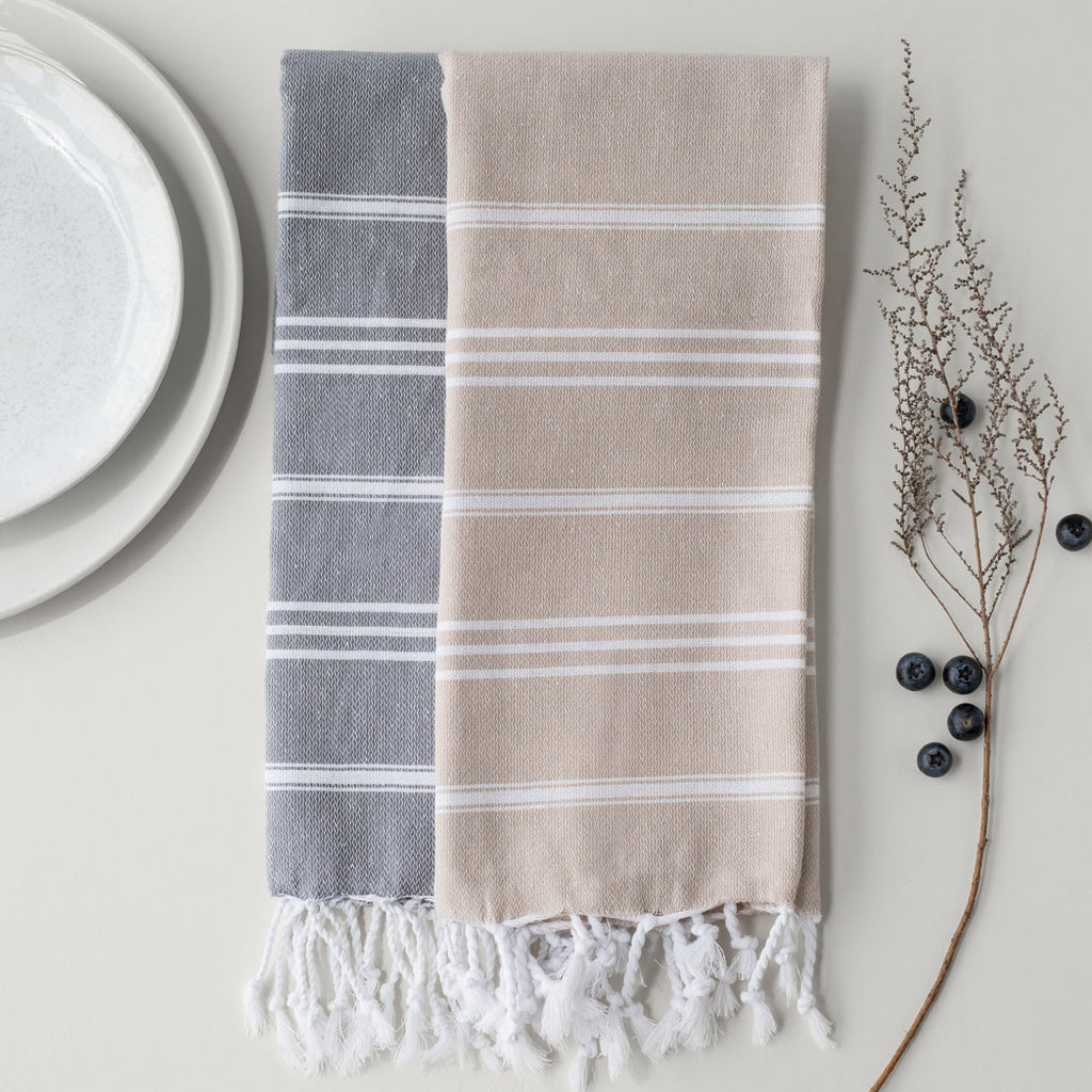 Waffle Weave Turkish Cotton Bath Towel and Towel Set – Pine & Palm Home