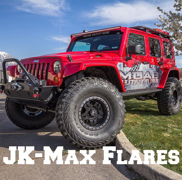 JK-Max Fender Flares – Notch Customs