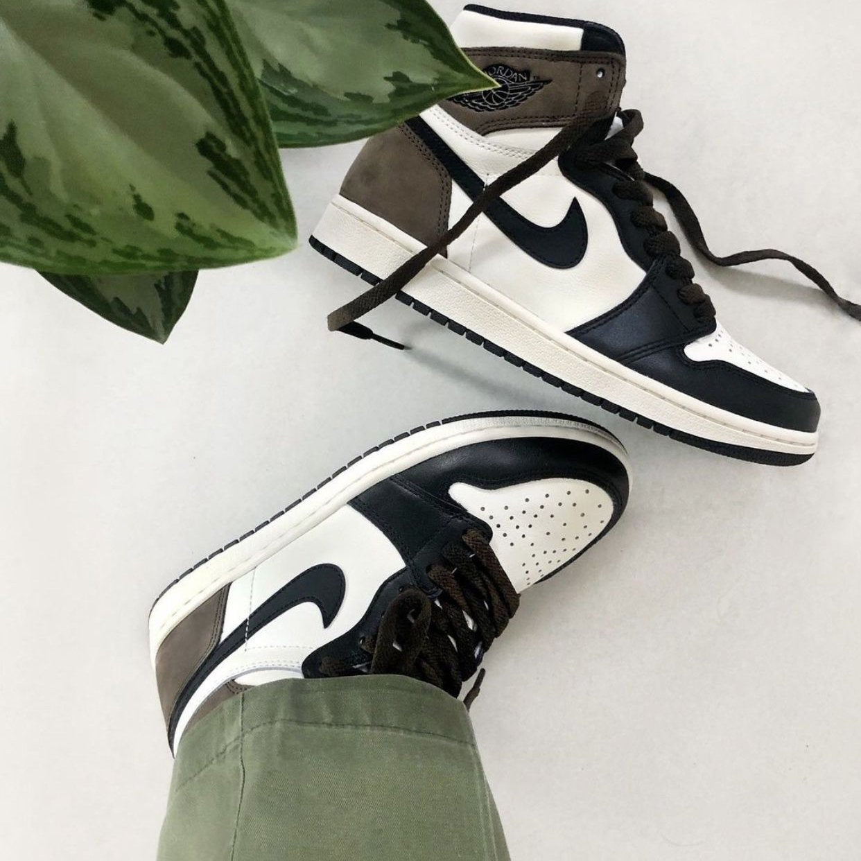 Nike Air Jordan 1 Retro High Mocha Sneakers Shoes