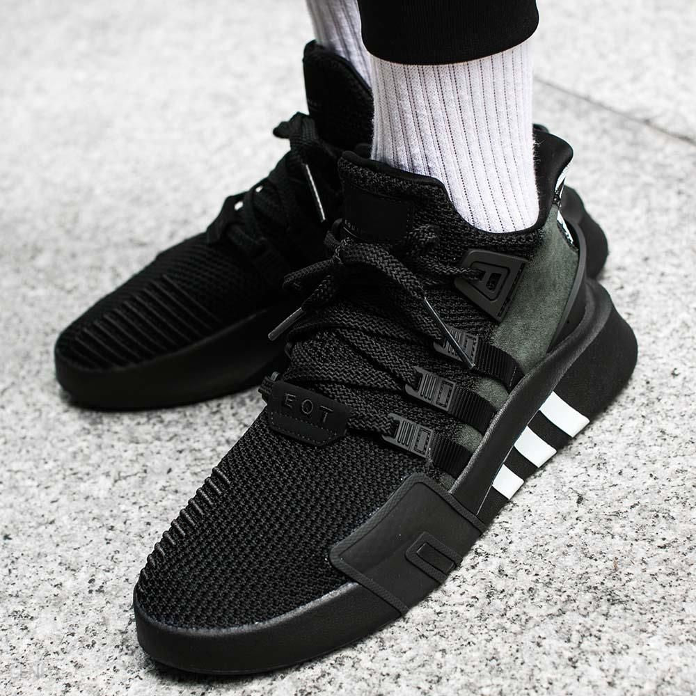 Adidas EQT Bask Adv Black White Sneakers Shoes