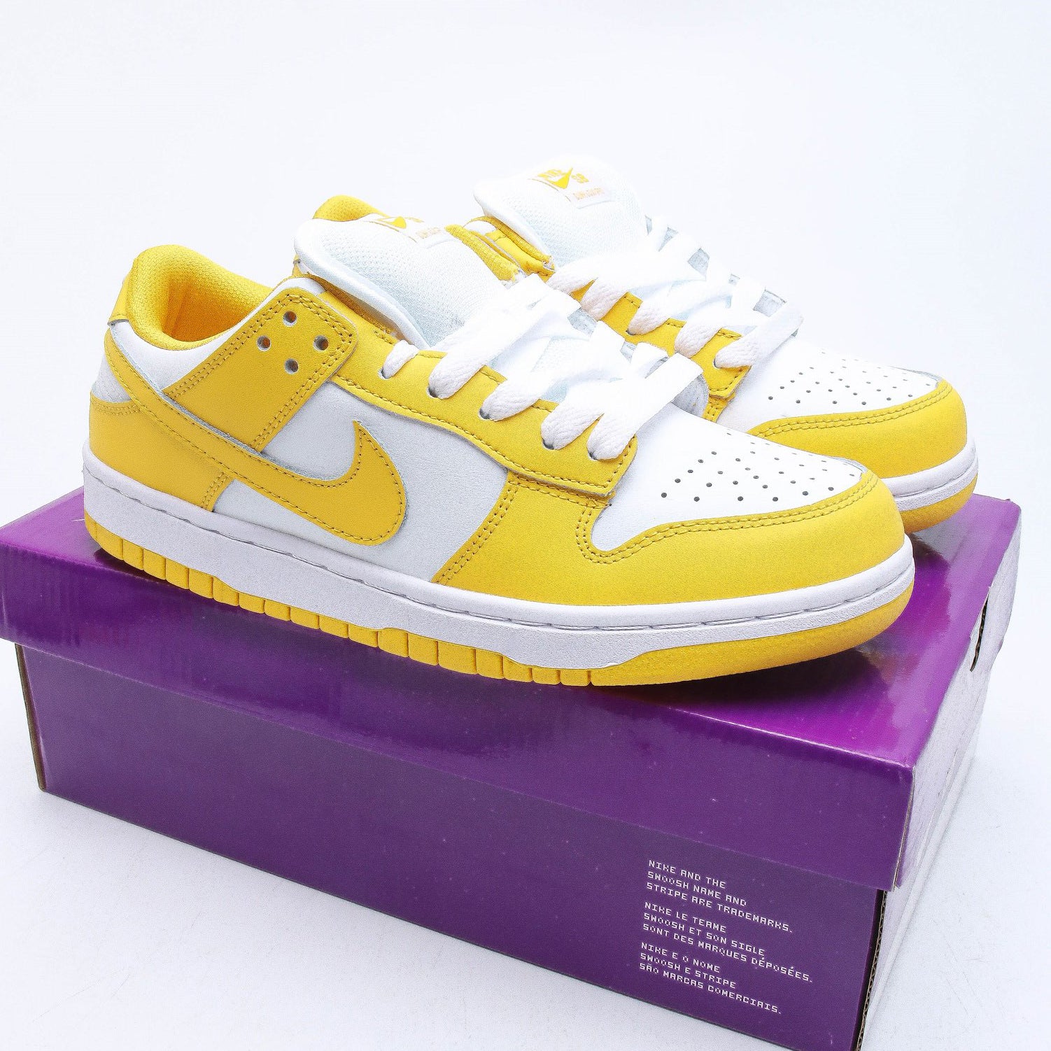 Nike Dunk Low Yellow Sneakers Shoes