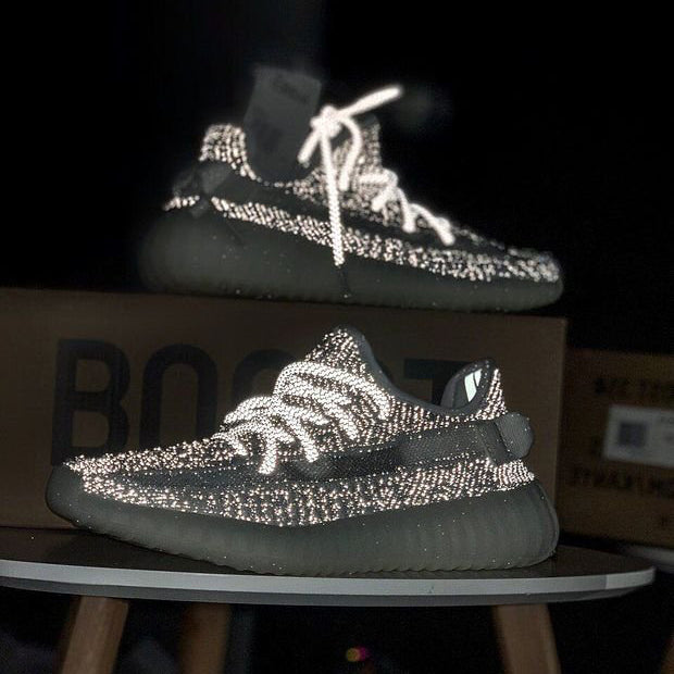 Adidas Yeezy 350 v2 Static Reflective Men's and women's sneakers