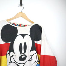 Load image into Gallery viewer, 80s Vintage Disney Mickey Mouse Reversible Jumper Size L/XL
