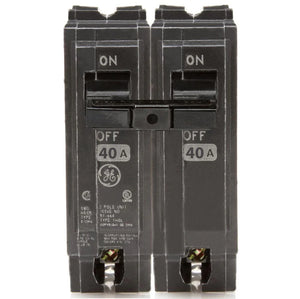GE 40 Amp 2 in. Double-Pole Circuit Breaker - Martelec Corporation - 40 Amp Double Pole Breaker