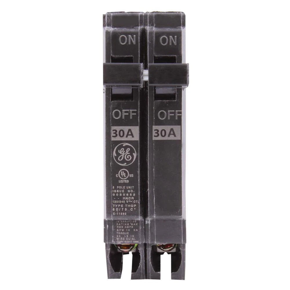 GE 30 Amp 1 in. Double-Pole Circuit Breaker