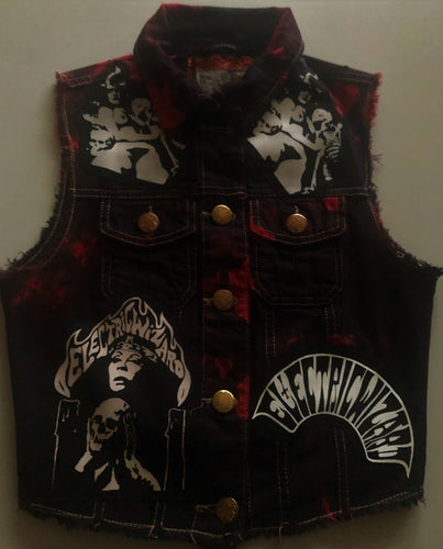 Black Denim Battle Jacket – Metal In The Blood