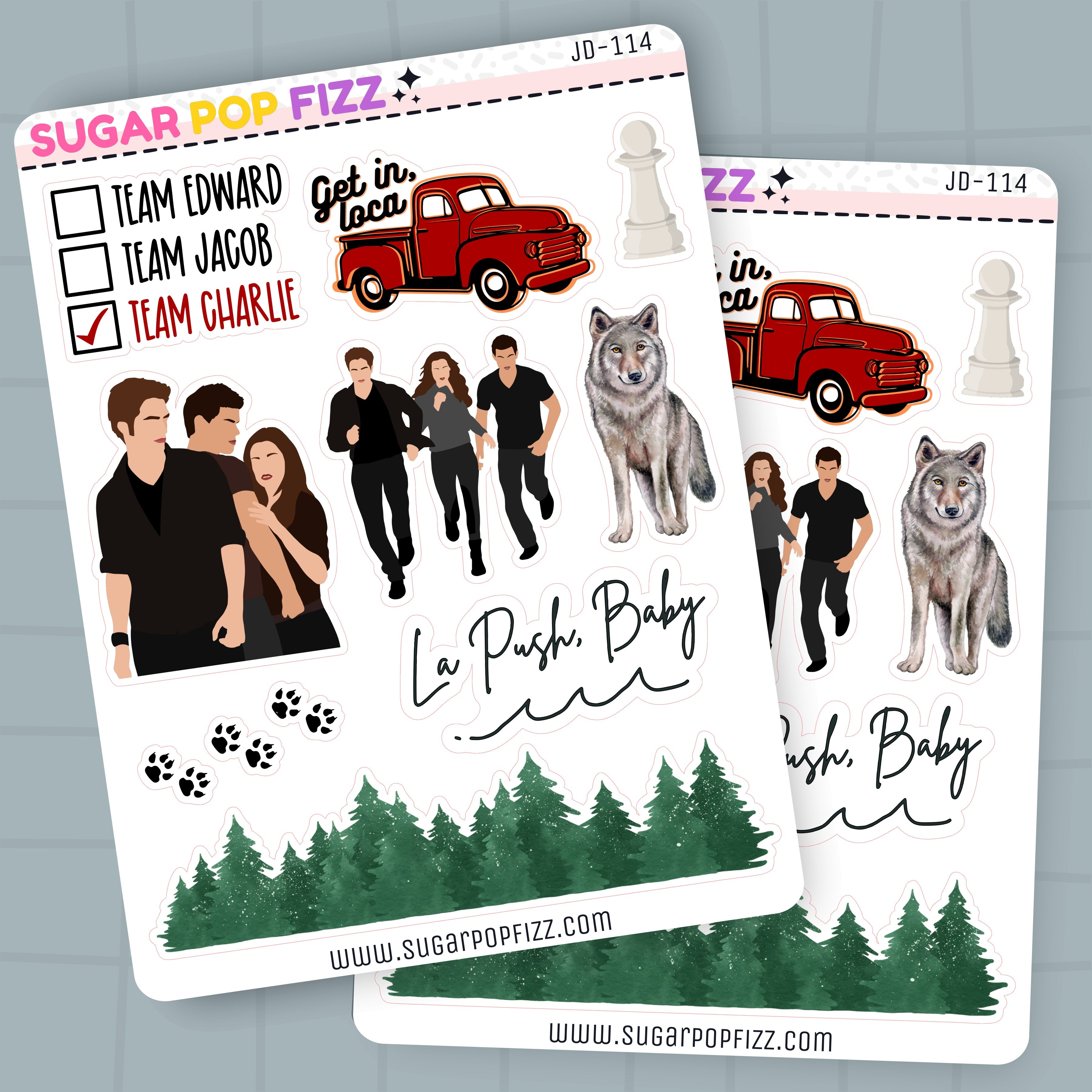 Before Dusk Journaling Deco Stickers - JD114