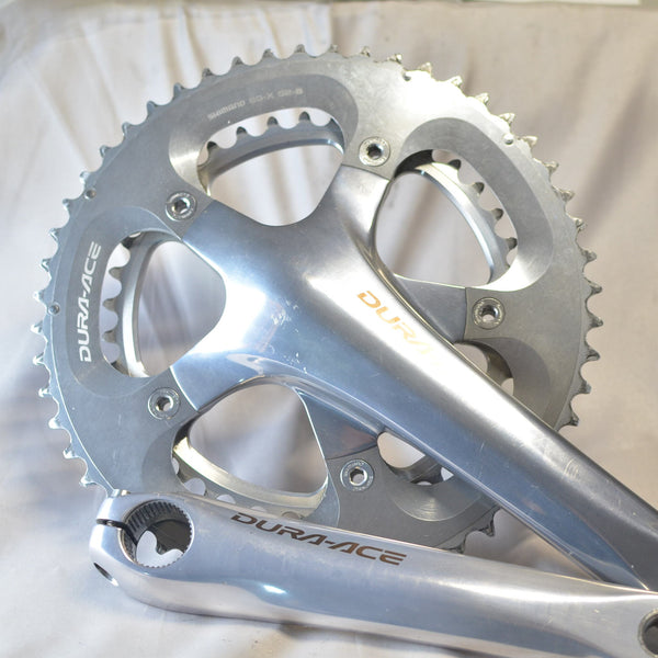 Shimano Dura Ace 7800 FC-7800 175mm 52-39 10 Speed Double Crankset, 8/10 VG