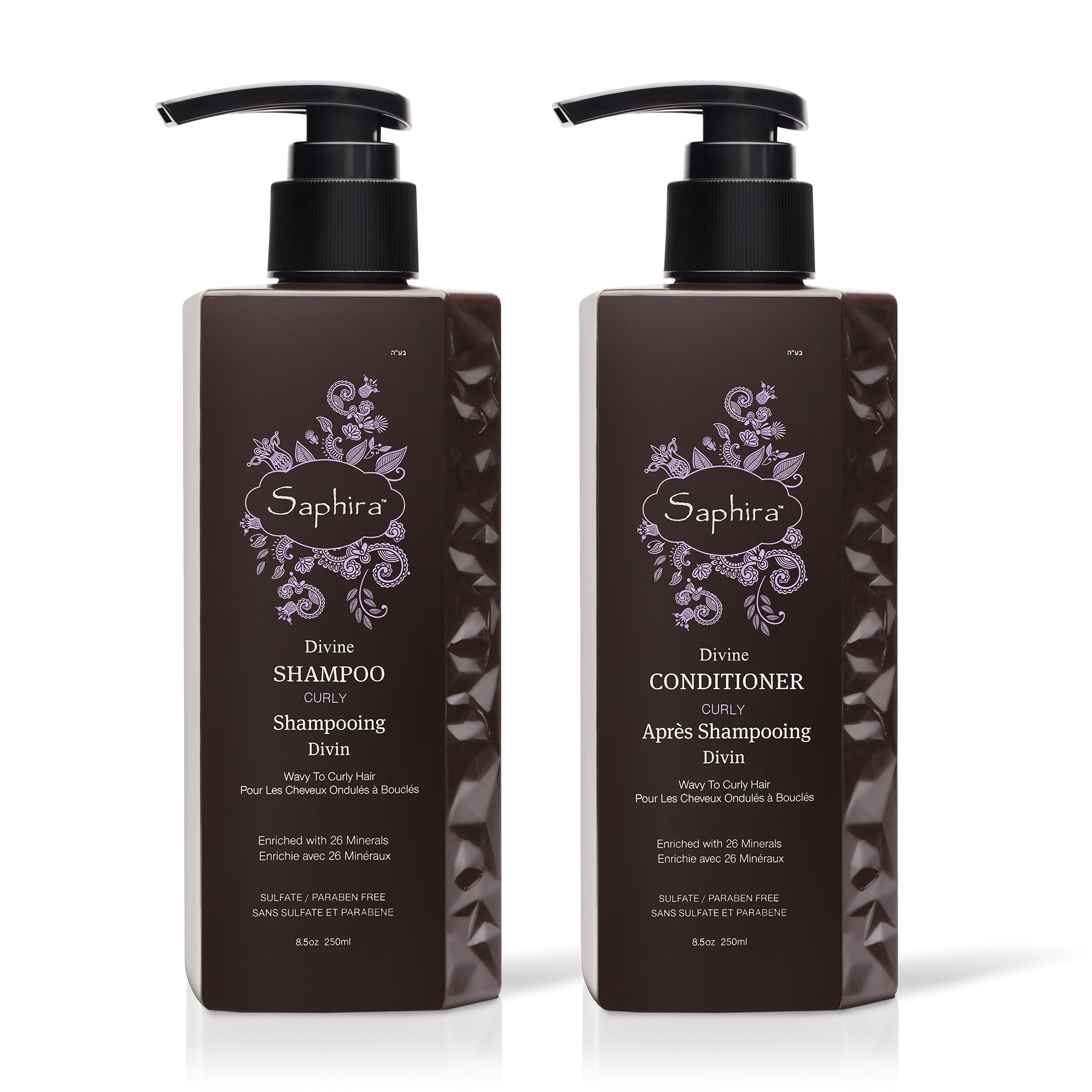 Divine Curls Shampoo & Conditioner Set | Saphira