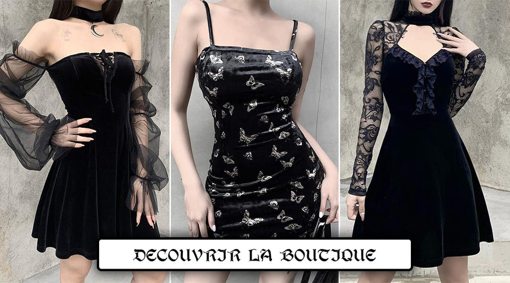 La boutique miss gothique et ces magnifiques robes