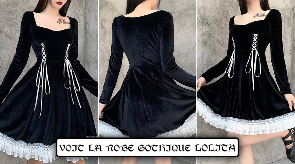 Voir la robe gothique lolita