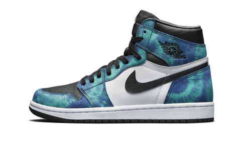 air jordan tie dye shoes