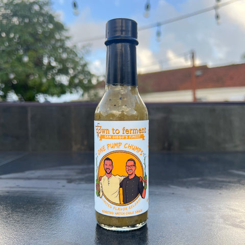 One Pump Chumps limited release san diego hot sauce