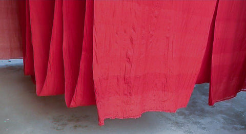 naturally dyed handloom fabric in west bengal india