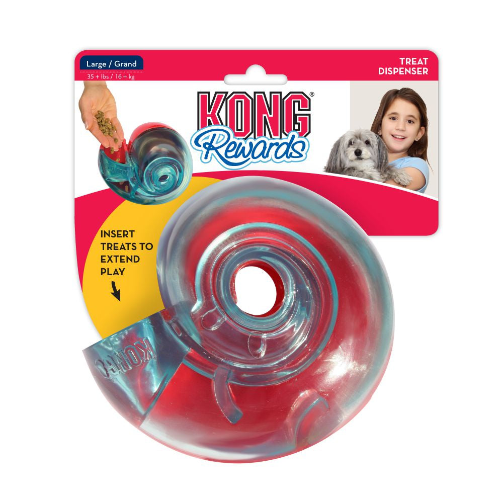 kong rewards ball treat dispensing dog toy large