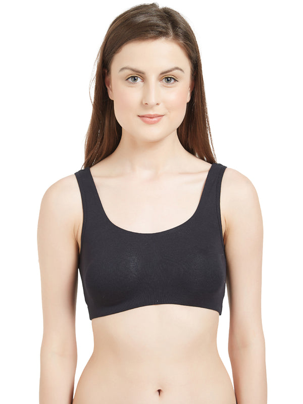 Womens Non Wired Non Padded Sports Bra