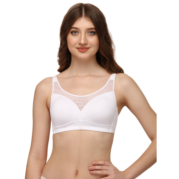 Buy SOIE Women's Full Coverage High Impact Padded Non-Wired Sports Bra-Maroon-38D  Online at Best Prices in India - JioMart.
