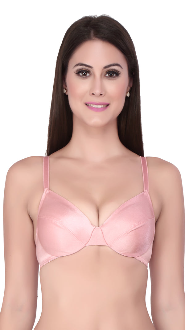 Medium Coverage Non-Padded Non-Wired Seamed Bra-CB-316 – SOIE Woman