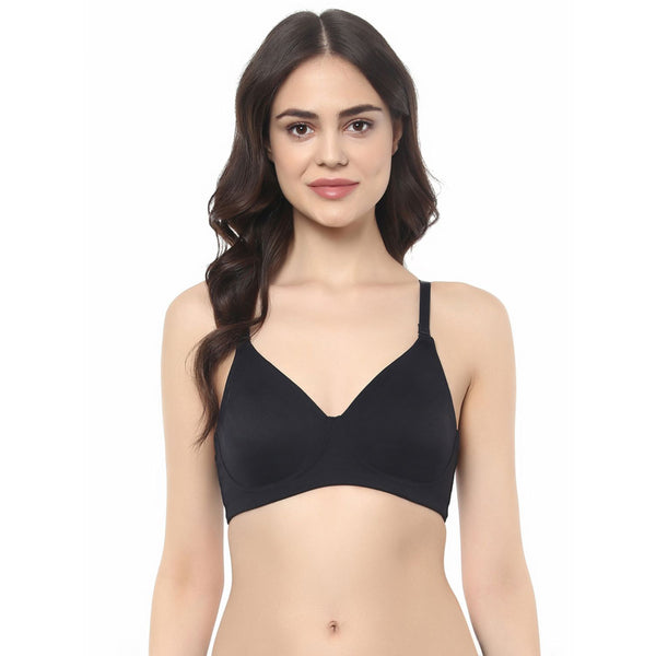 Buy Trylo Double Layered Non-Wired Full Coverage T-Shirt Bra - Skin at  Rs.690 online