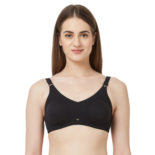 Non Padded Non Wired Full Coverage T-shirt Bra-CB-337