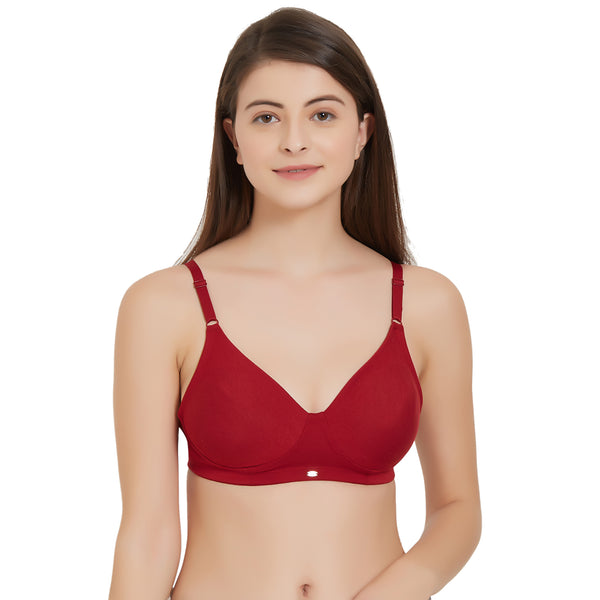 Buy SOIE Non Wired Fixed Straps Non Padded Womens Every Day Bra