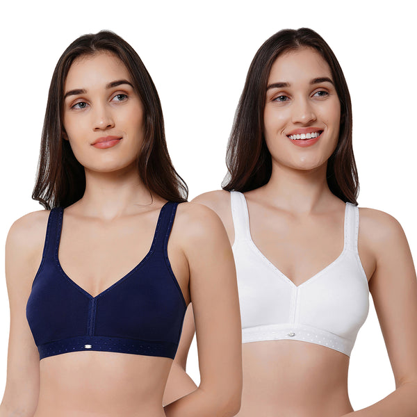 Non Padded Non Wired Full Coverage T-shirt Bra-CB-337