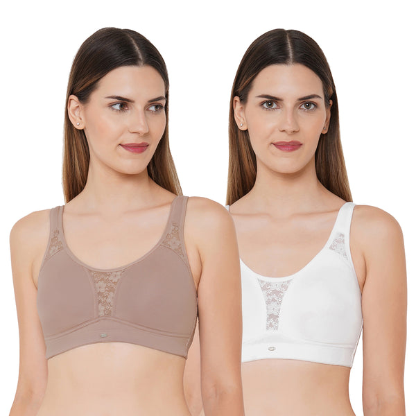 Non Padded Non Wired Full Coverage Minimizer T-shirt Bra CB-336 – SOIE Woman