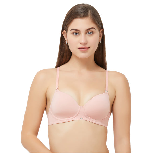 Buy Tweens Padded Non-Wired Full Coverage T-Shirt Bra - Magenta at