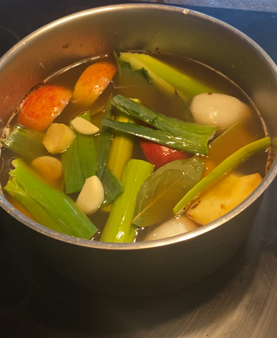 bouillon légumes pour bossam