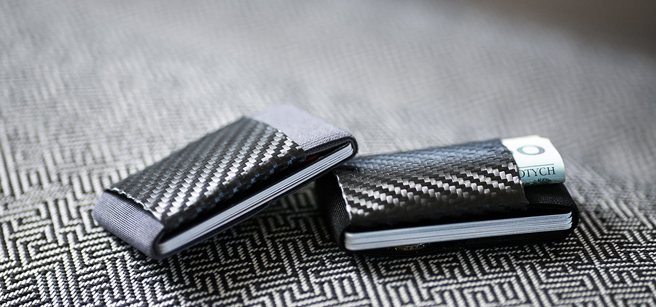 Minimalist Wallets Rfid Blocking Wallets Carbon Fiber Wallets - 