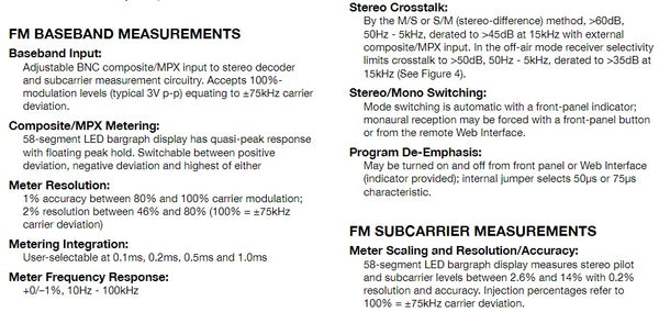 Inovonics 531N Specifications