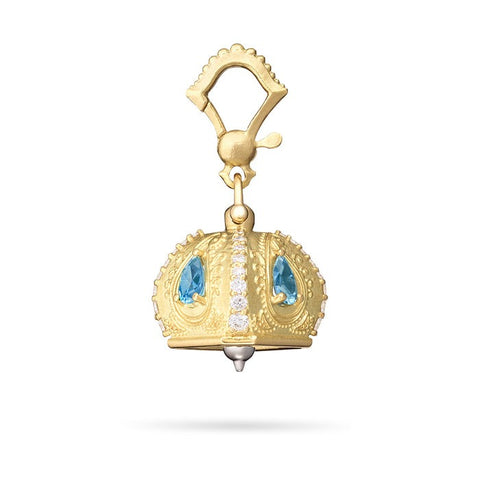 Paul Morelli Aquamarine & Diamond Meditation Bell