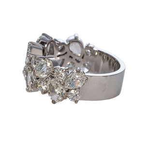 Christopher Designs L’Amour Crisscut Diamond Anniversary Ring