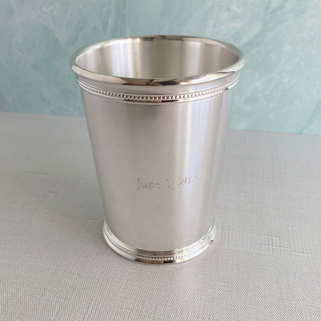 Lot - Three American Sterling Silver Julep Cups 'Jaccard Replica of 1850, Saint  Louis', 1946, H 4 in. (10.2 cm.), Combined 14.5 ozt