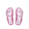 Jisoo Kids Flats Slingback Shoes Transaparent Glitter Multi