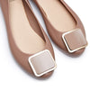 Ingrid Flats Sandals Shoes Cream