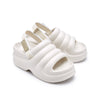 Cuma Flats Sandals White