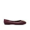 Sophie Matt Rikku Ballerina Shoes Dark Red