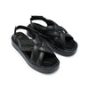 Himeko Flats Sandals Shoes Black