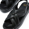 Himeko Flats Sandals Shoes Black
