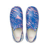 Belinda Scribble Flats Sandals Shoes Blue