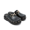 Benedetto Clogcore Platforms Shoes Black