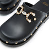 Benedetto Clogcore Platforms Shoes Black