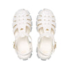 Teena Glitter Degrade Platforms Shoes Ivory