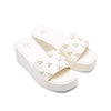 Irvine Flats Sandals Ivory