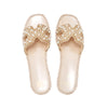 Tidus Flats Sandals Shoes Beige