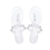 Auron Flats Sandals Shoes White