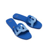 Grase Setia Flats Sandals Shoes Blue