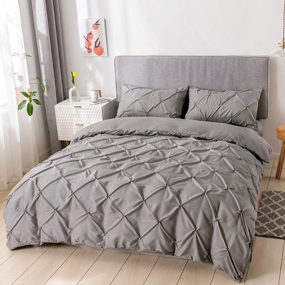 pinched duvet set